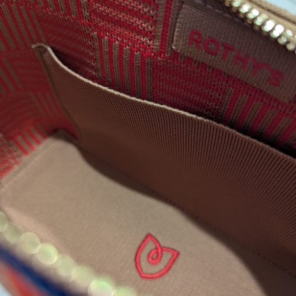 Nwt Rothy's Casual Crossbody Checker Red - Picture 7 of 8